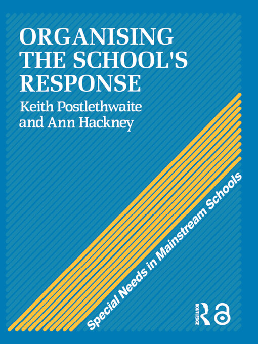 Title details for Organising a School's Response by Ann Hackney - Available